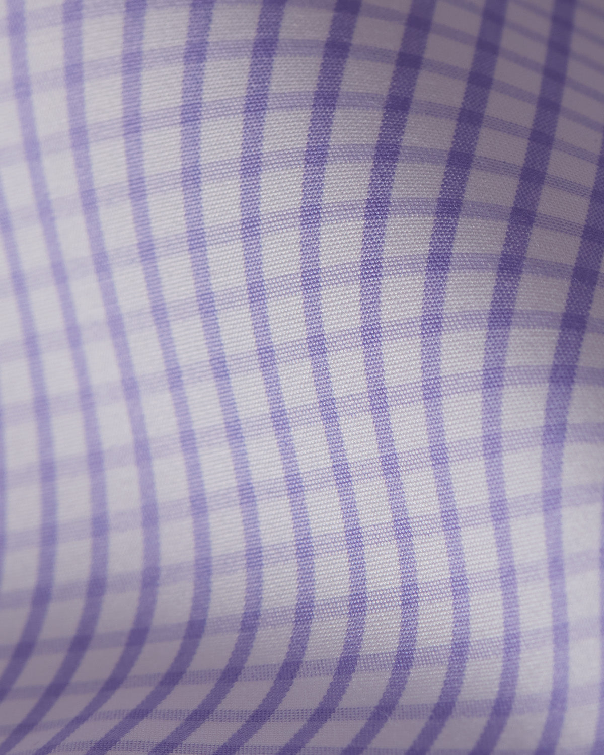 Clarion Gingham Checked Shirt - Purple