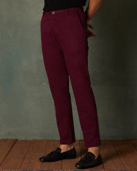 Elevate Everyday Stretch Chinos - Maroon