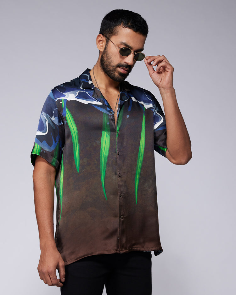 100% Silk Shirt - Belize