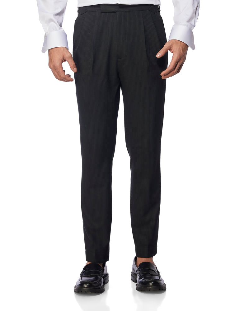 Toscano Stretch Neapolitan Dress Pants - Black