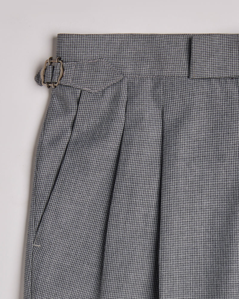 Nimbus Houndstooth Neapolitan Dress Pants - Grey