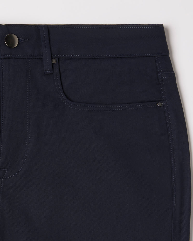 Tailored 5-Pocket Stretch Jeans - Navy