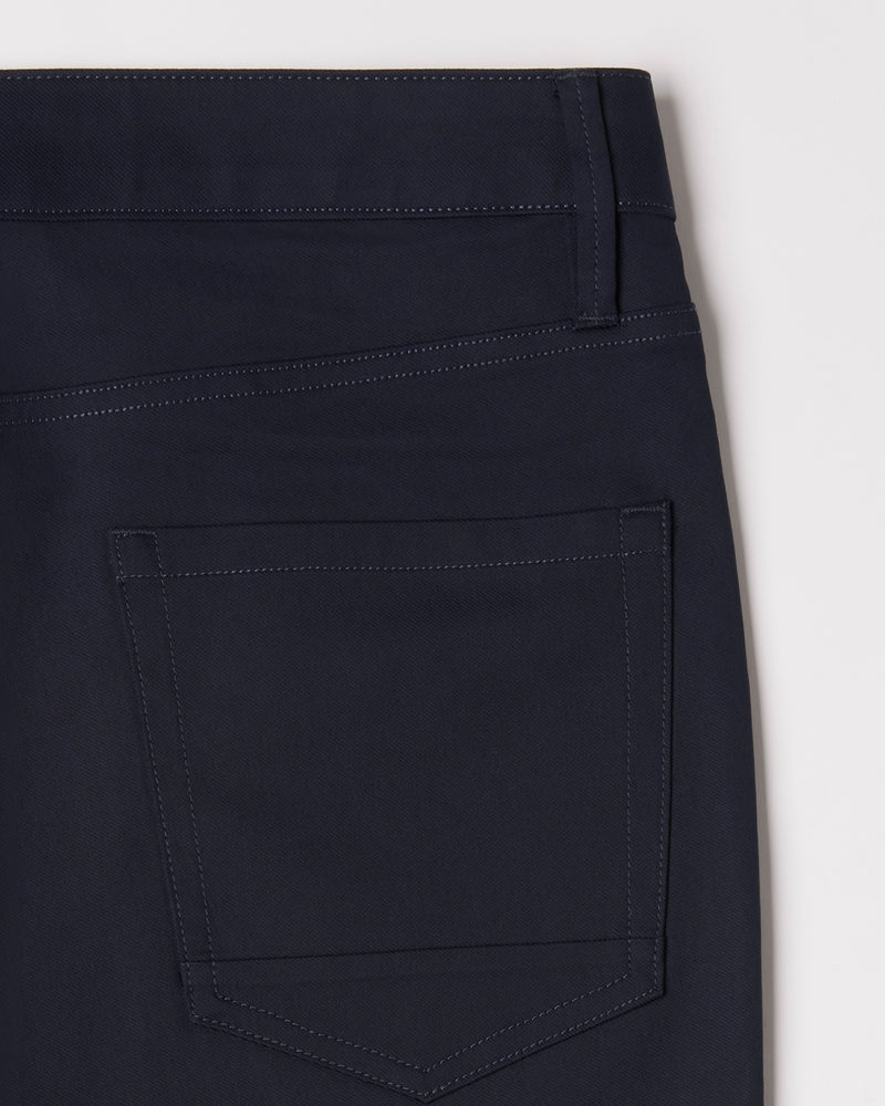 Tailored 5-Pocket Stretch Jeans - Navy