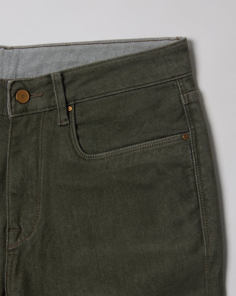 Olive Vine Stretch Jeans