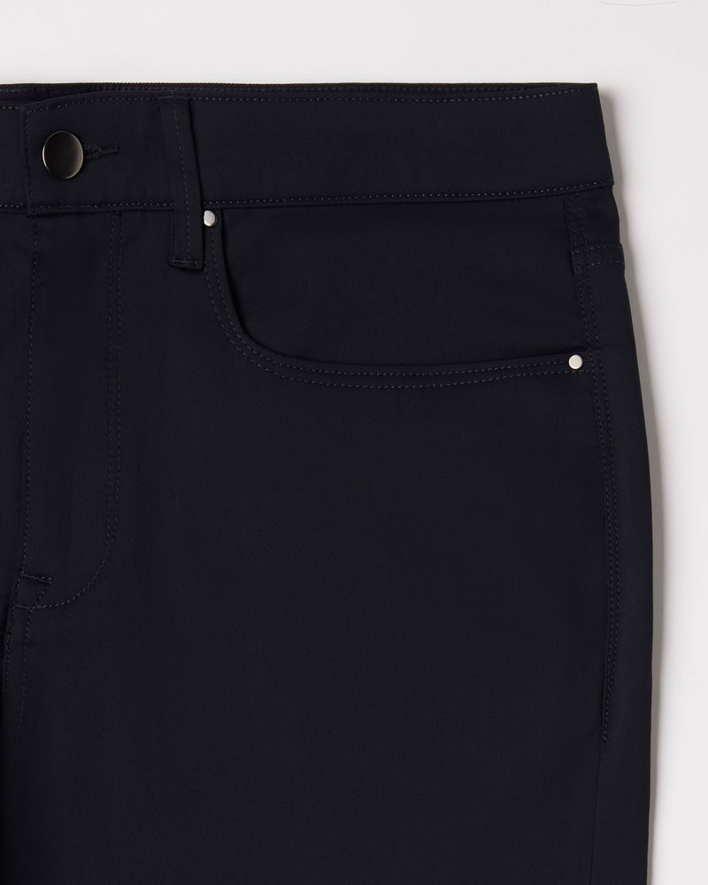 Tailored 5-Pocket Stretch Jeans - Black