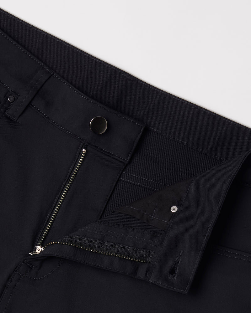 Tailored 5-Pocket Stretch Jeans - Black