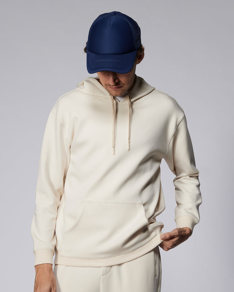 Luxe Pullover Hoodie - Ecru