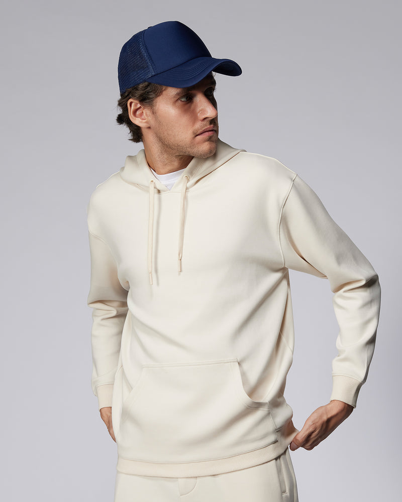 Luxe Pullover Hoodie - Ecru