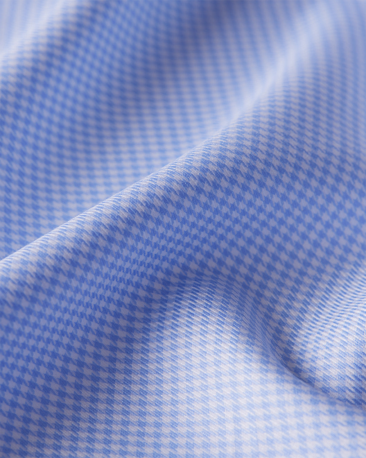 Montclair Twill Checked Shirt - Blue & White