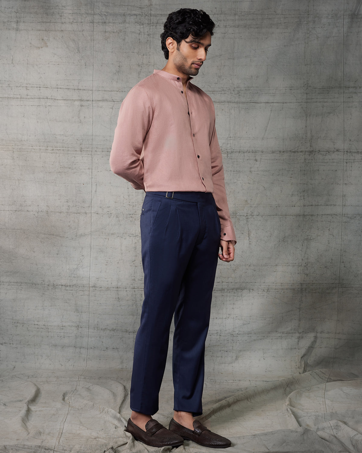 Soft Washed Linen Shirt - Brick