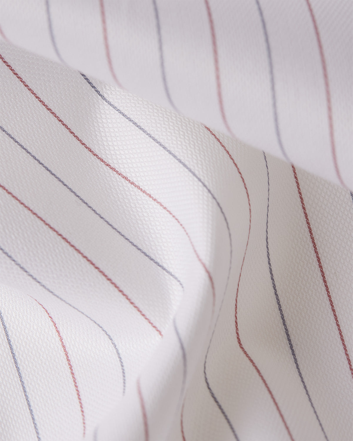 Silverstone Dobby Striped Shirt - Red & Grey