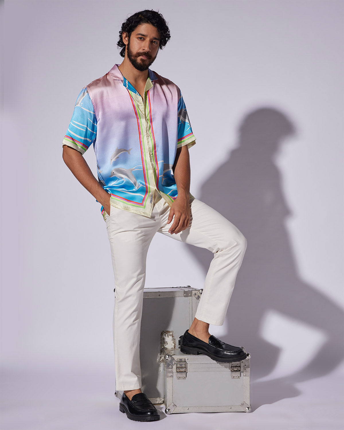 100% Silk Shirt - Bahamas