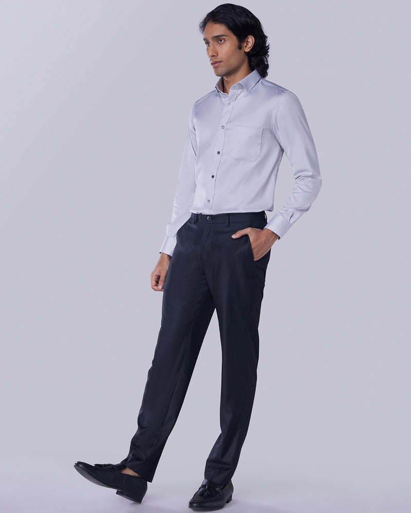 Light Grey Twill Shirt