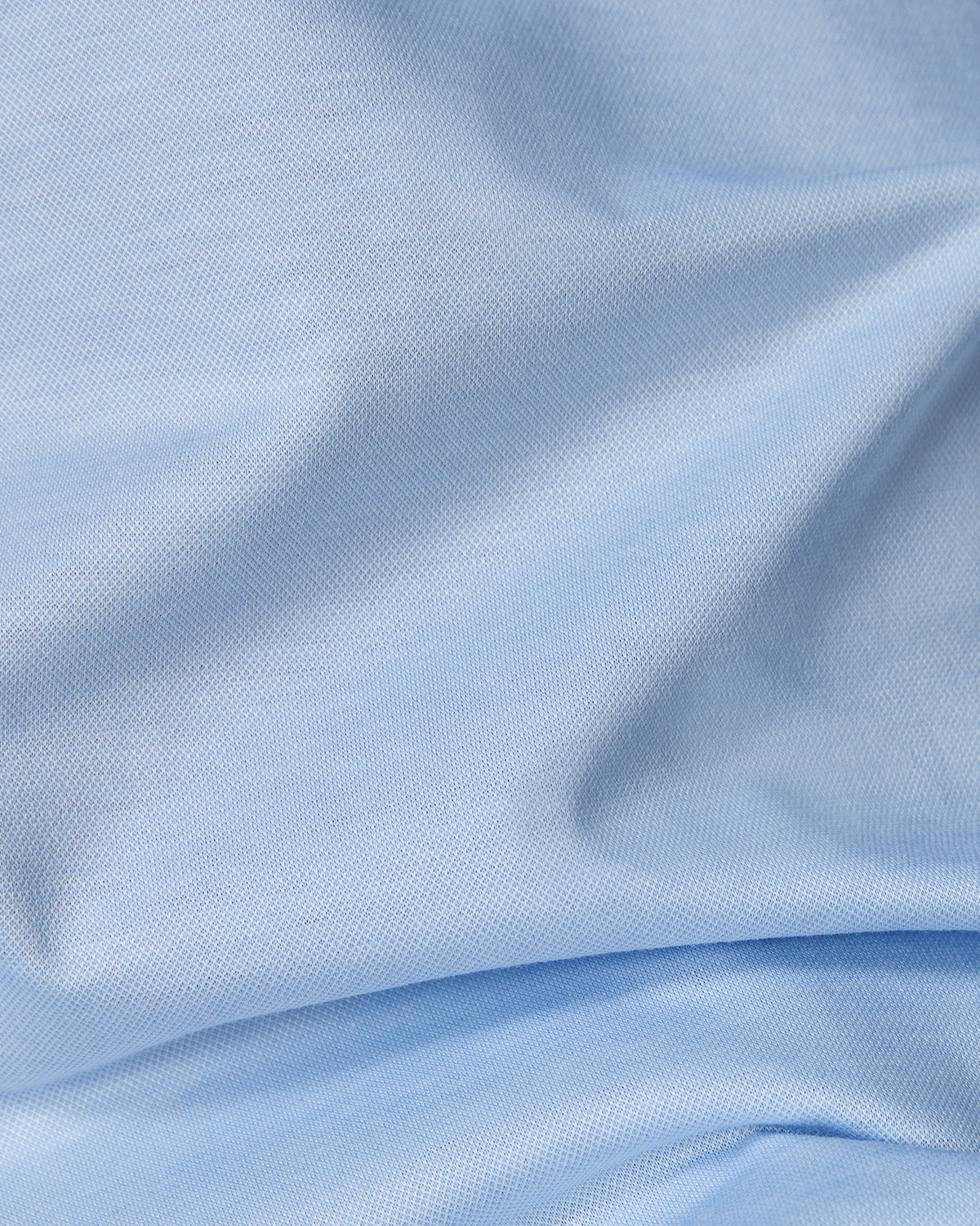 Stretch Knit Shirt - Light Blue