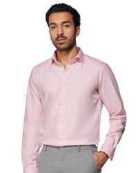 4-Way Stretch Twill Shirt - Pink