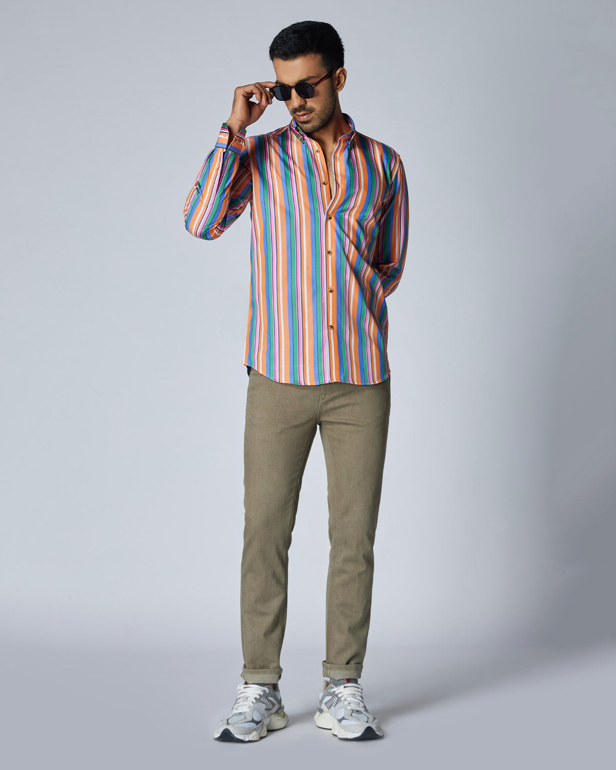 Somelos Striped Shirt - Multicoloured