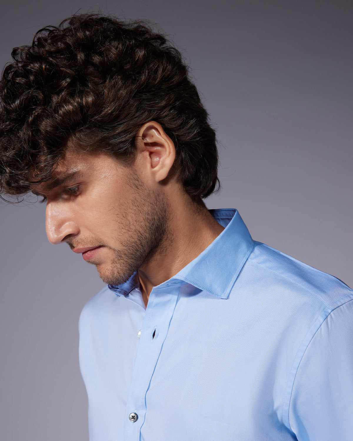 Washed Oxford Shirt - Light Blue