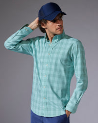 Green Checked Shirt