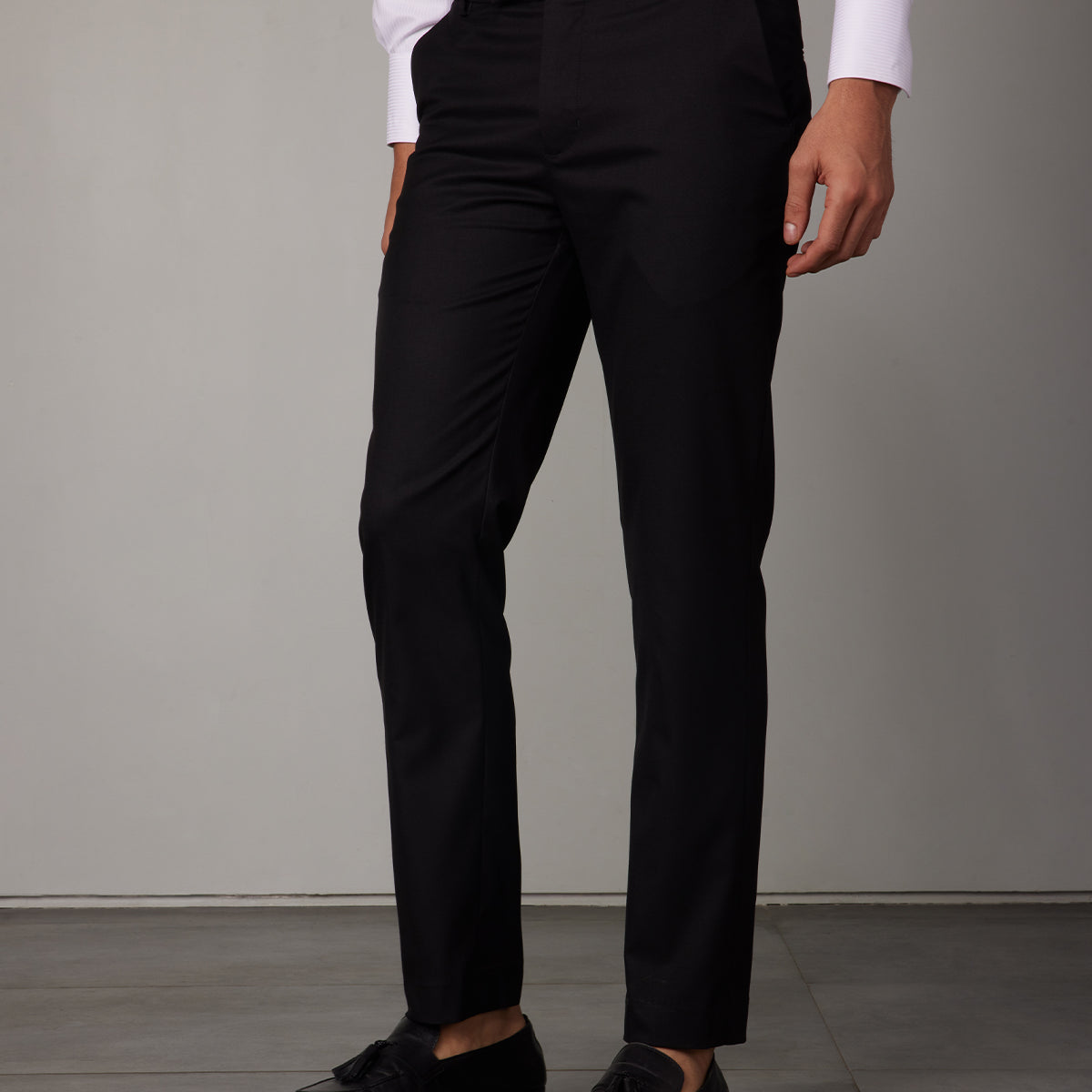 Paramount Dress Pants - Black – Bombay Shirt Company