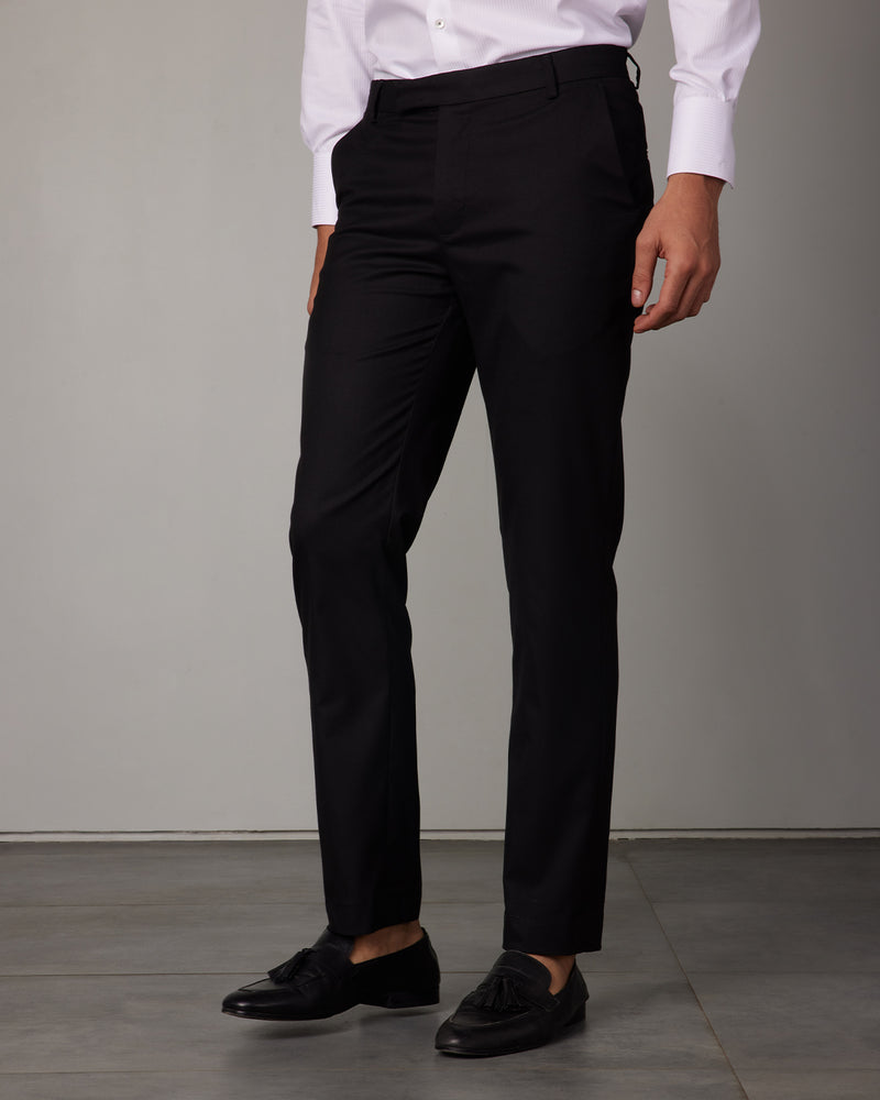 Men's Light Grey Slim Fit Dress Pants – OMC Formal