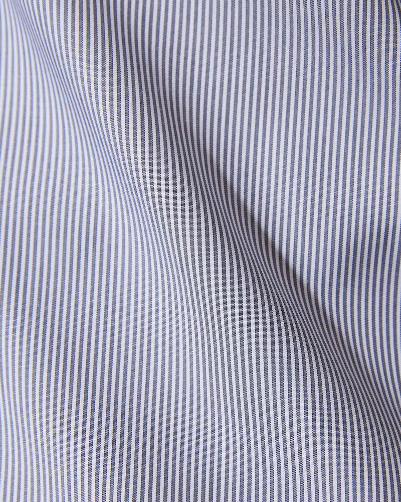 Grey Pinstriped Shirt