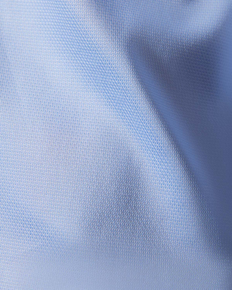 Sky Blue Stretch Dobby Shirt