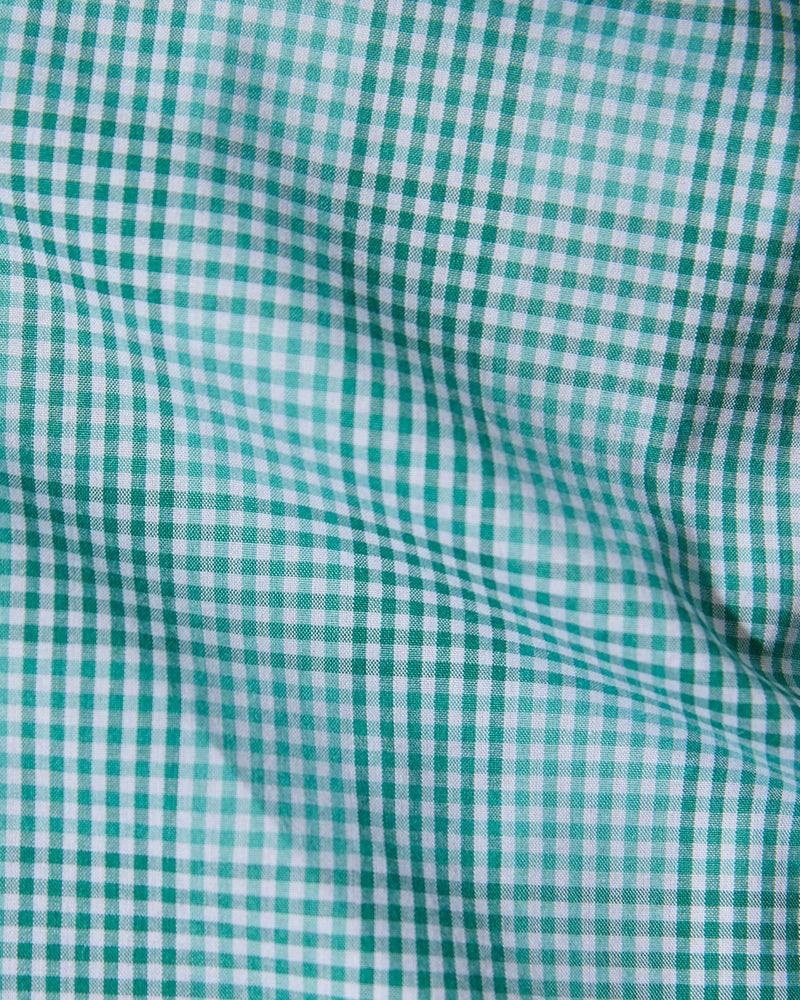 Green Checked Shirt