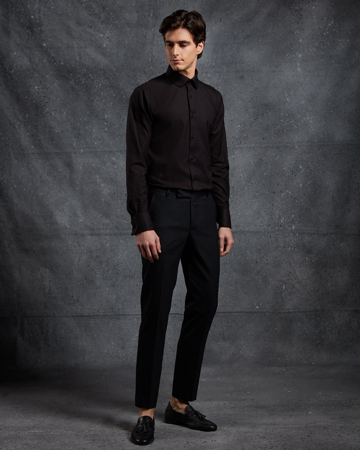 Soktas Royal Oxford Shirt - Black