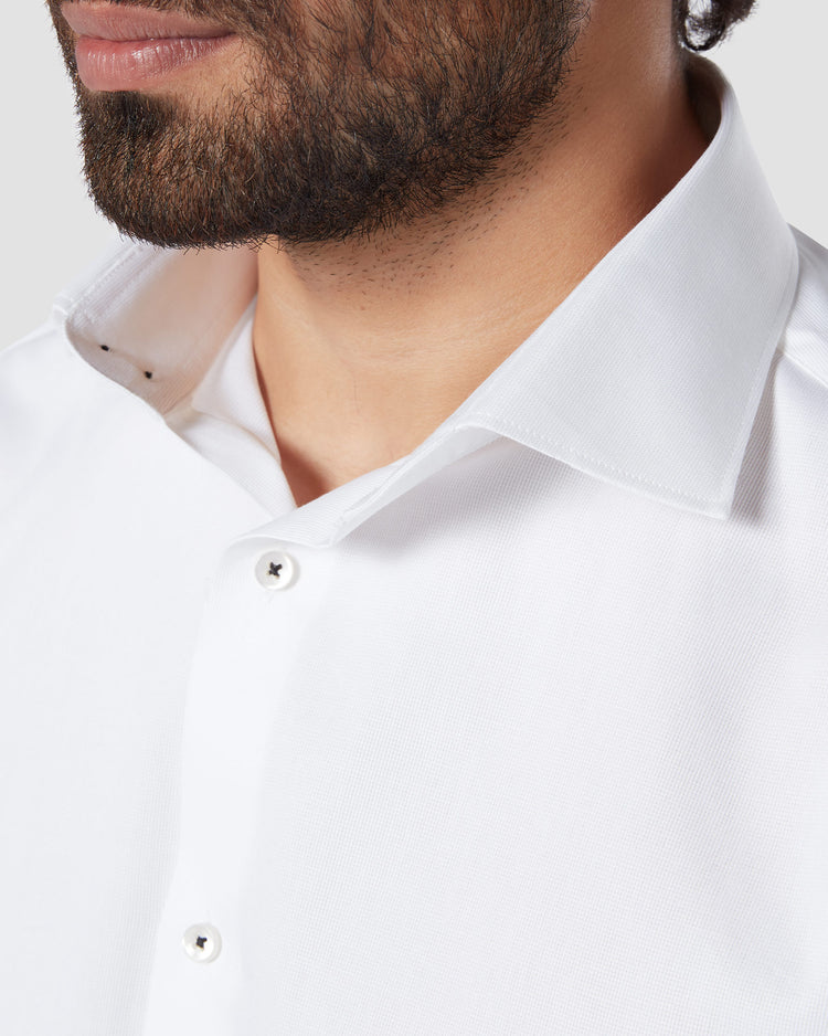 Soktas Micro Dobby Shirt - White