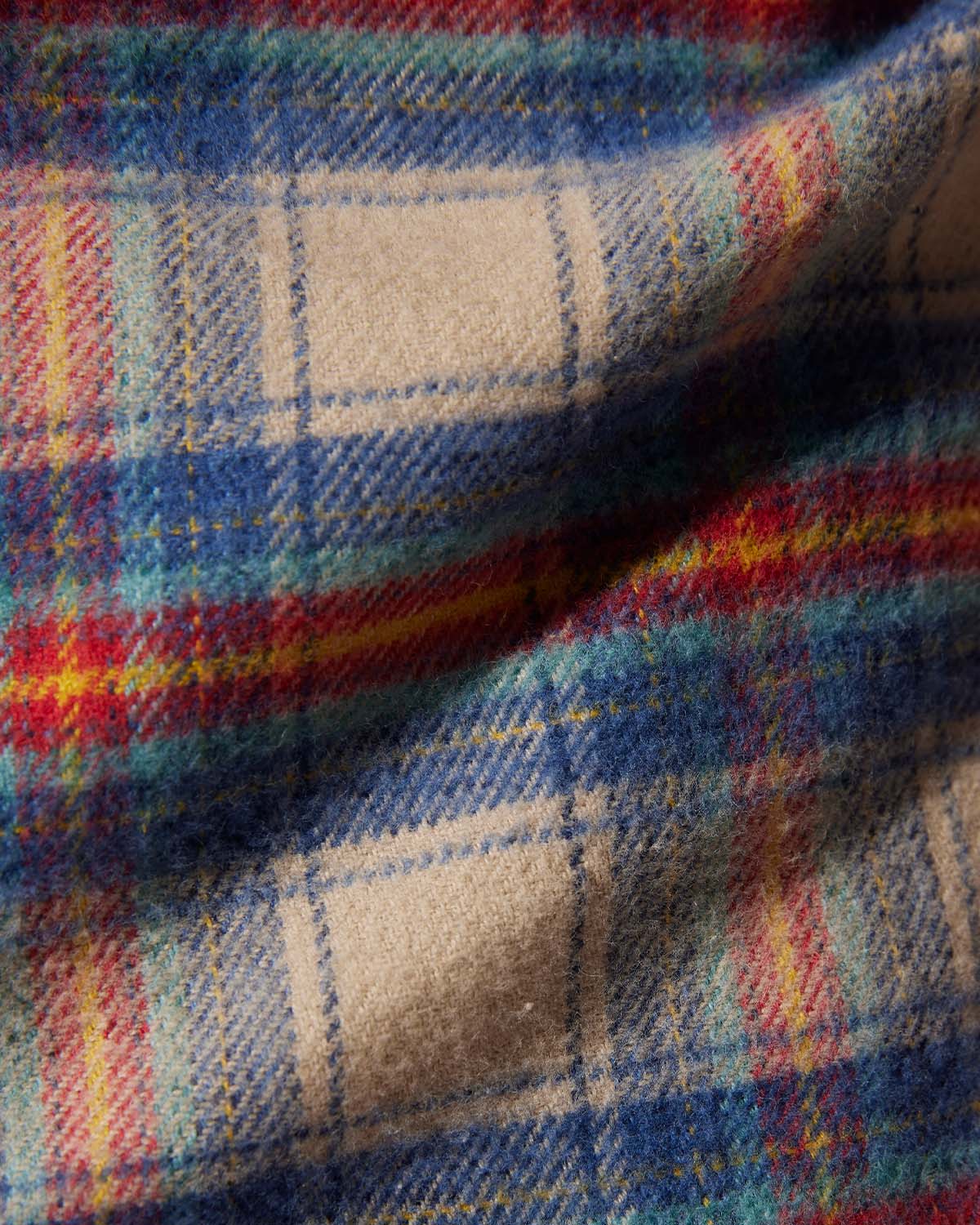 Japanese Flannel Checked Shirt - Beige