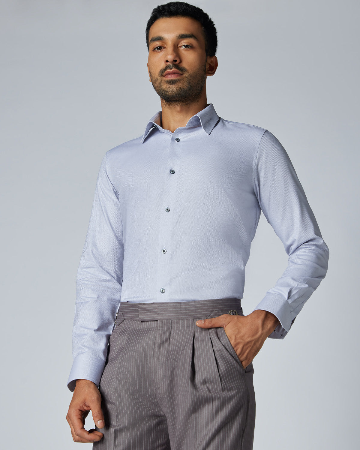 Soktas Dobby Shirt - Light Blue