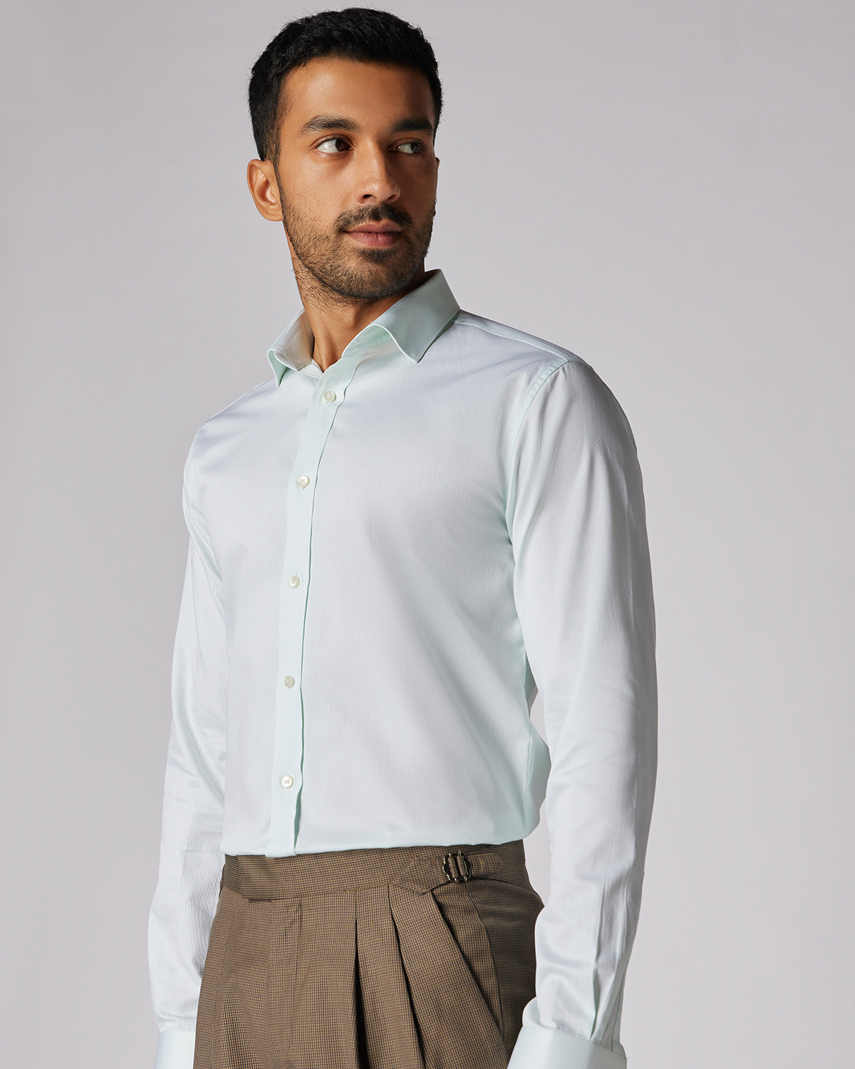 Soktas Micro Dobby Shirt - Mint Green