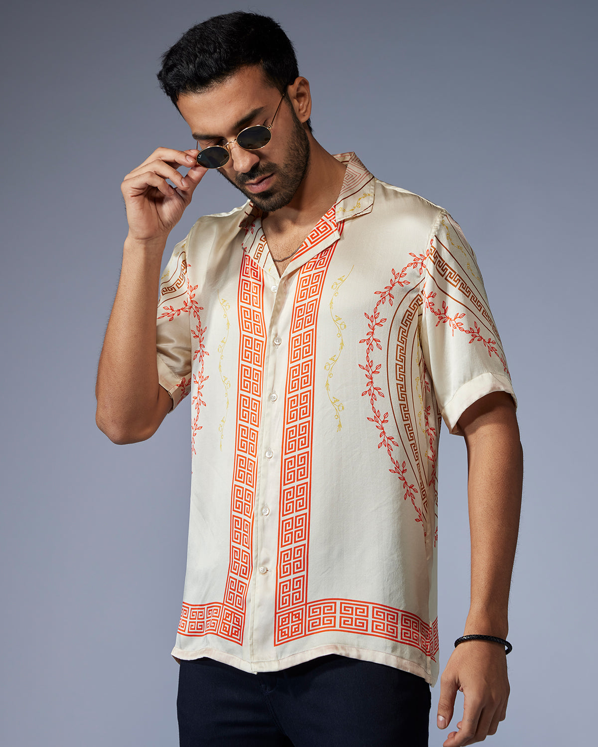 100% Silk Shirt - La Paz