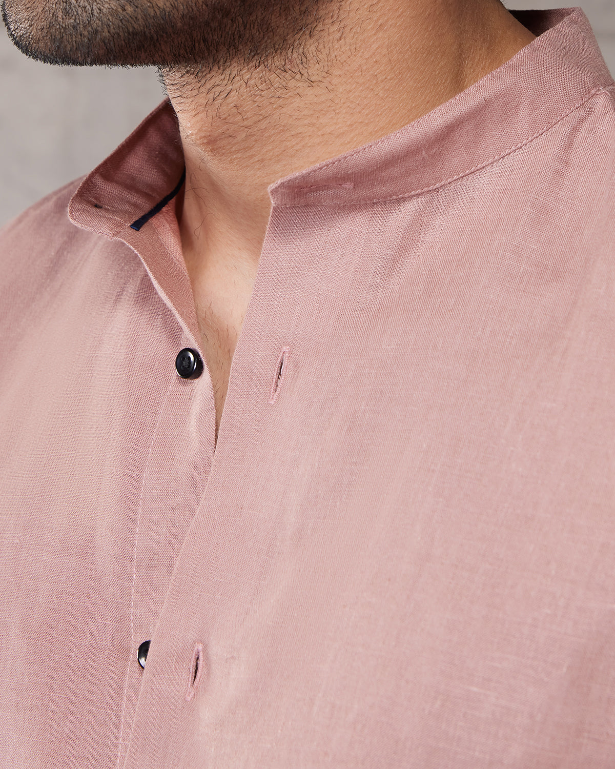 Soft Washed Linen Shirt - Brick