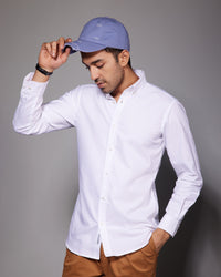 White Washed Oxford Shirt