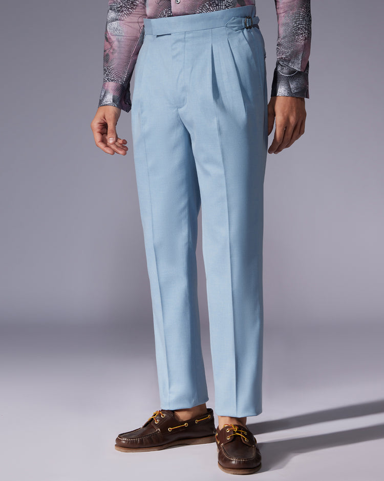 Solara Neapolitan Dress Pants - Light Blue