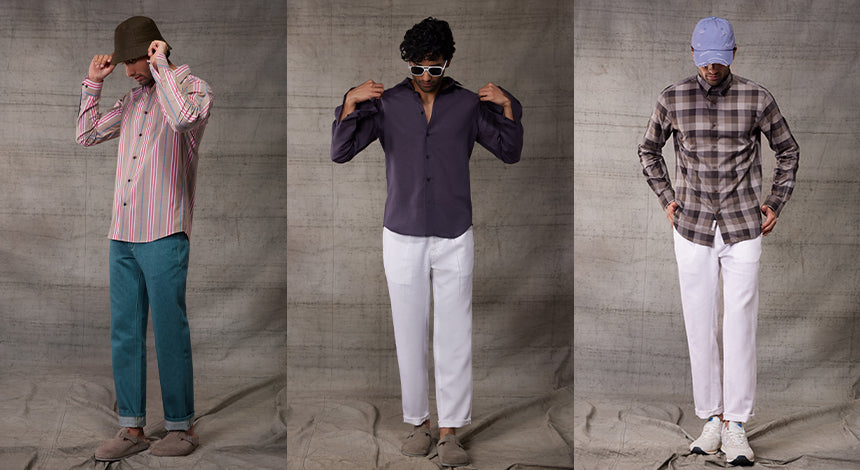 Simple Ways To Wear Long Sleeve Shirts – Bombay Shirt Company