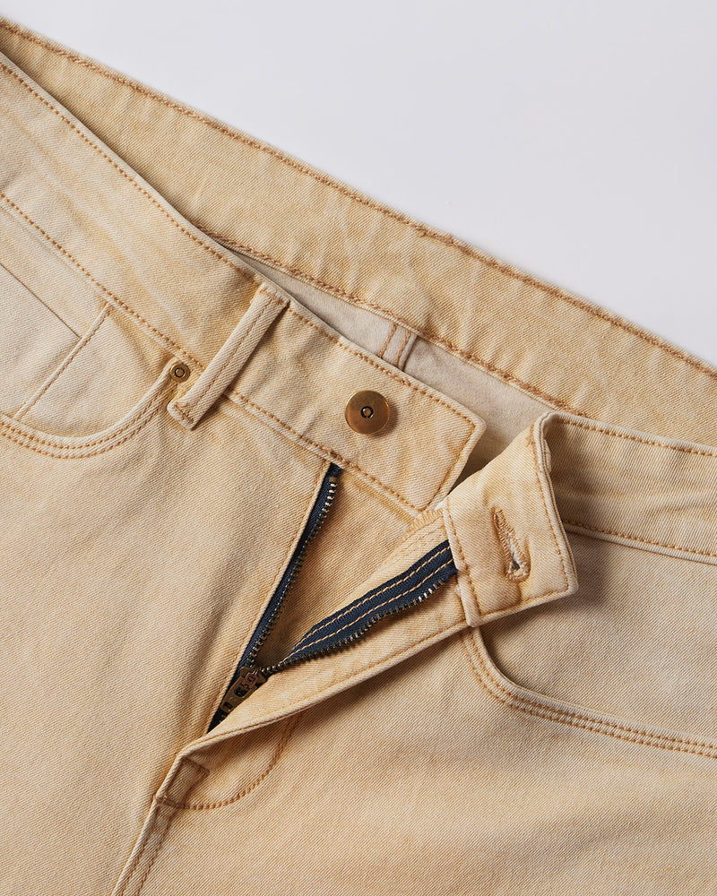 Amber Fade Stretch Jeans - Beige