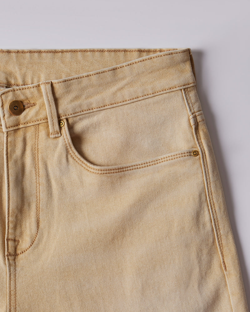 Amber Fade Stretch Jeans - Beige