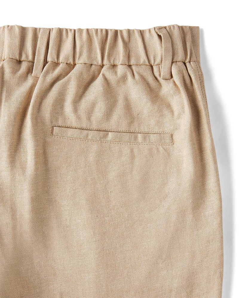 Summerscape Cotton Linen Pants  - Beige