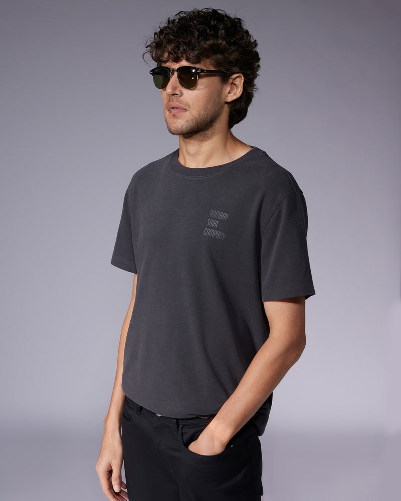 Luxe Lounger T-Shirt - Grey