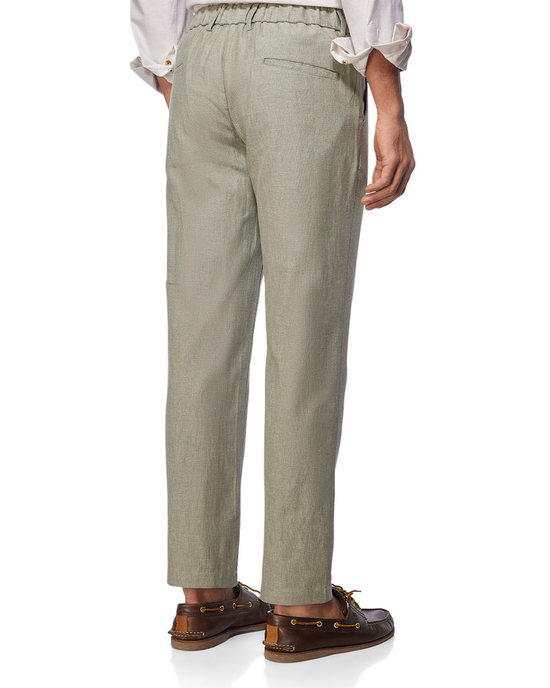 Summerscape Cotton Linen Pants  - Olive