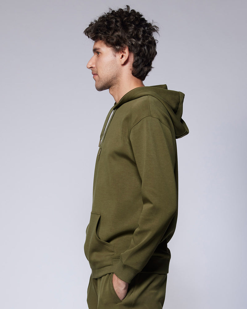 Luxe Pullover Hoodie - Olive