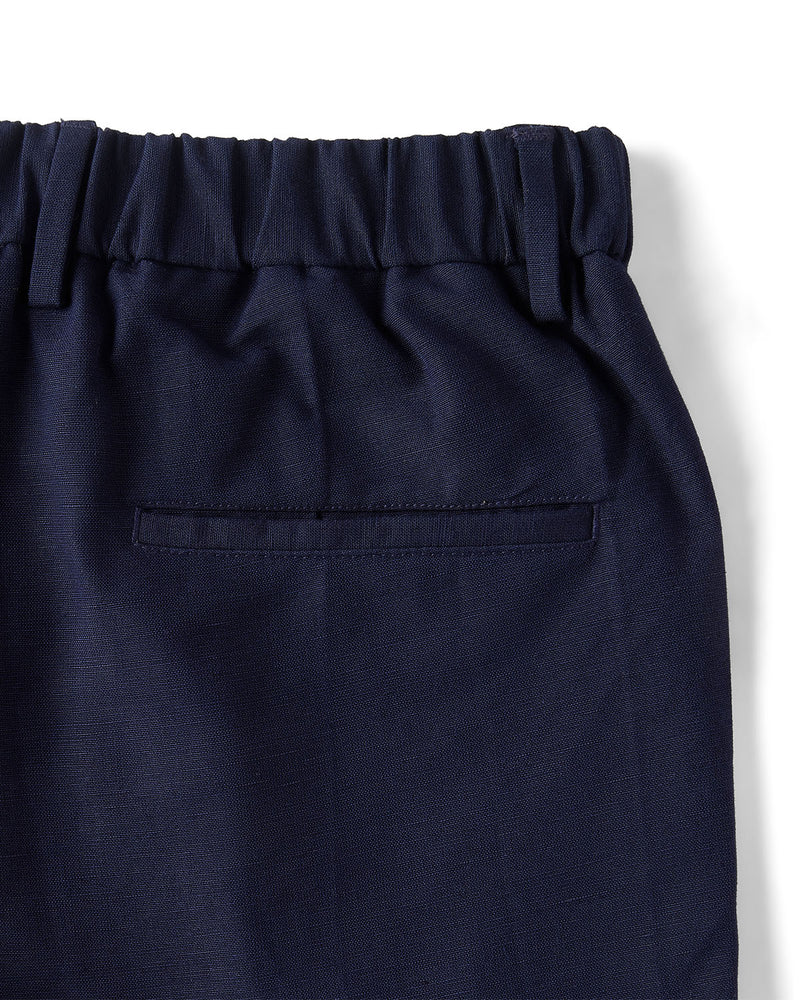 Summerscape Cotton Linen Pants - Navy