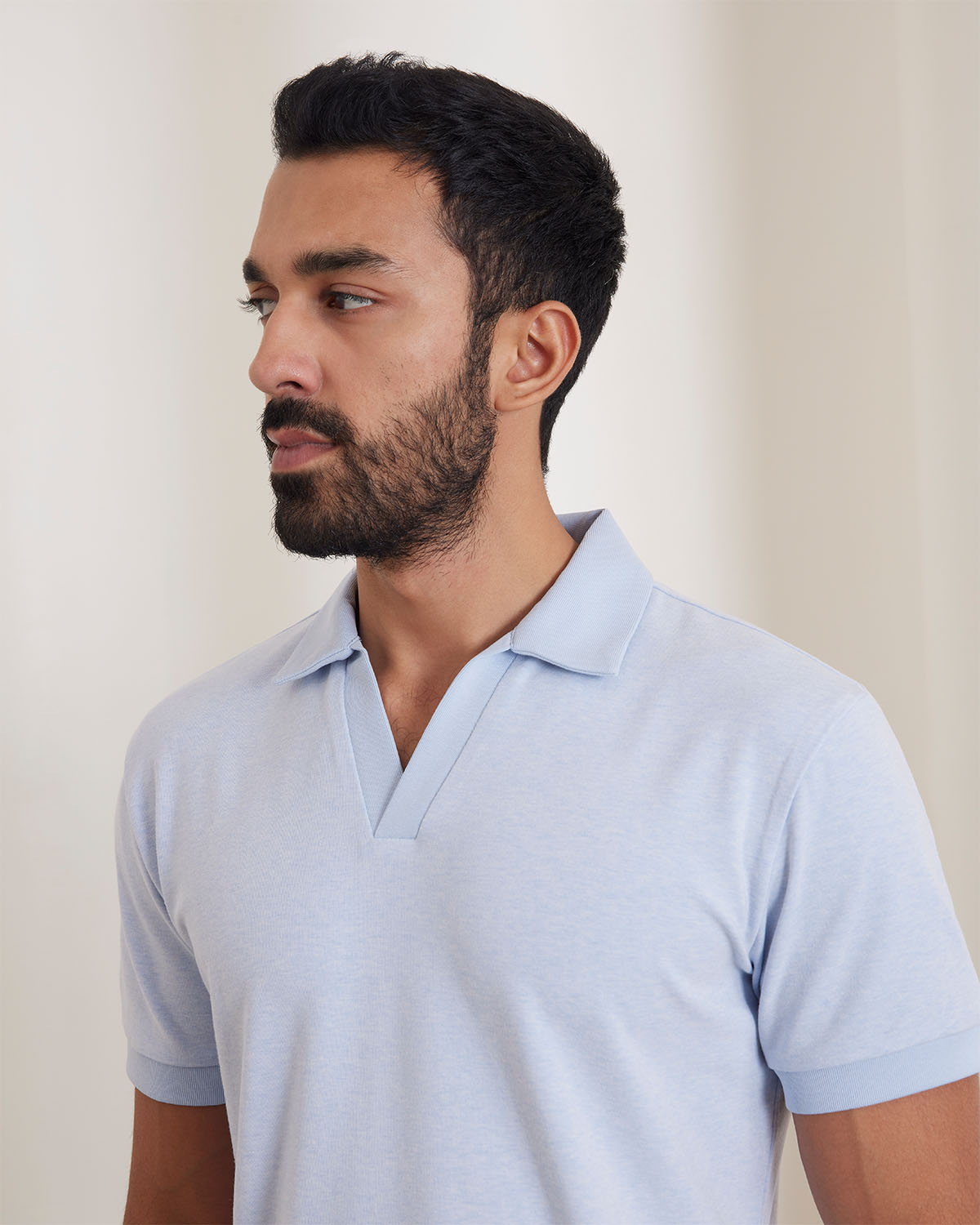 Signature Johnny Polo T-Shirt - Light Blue