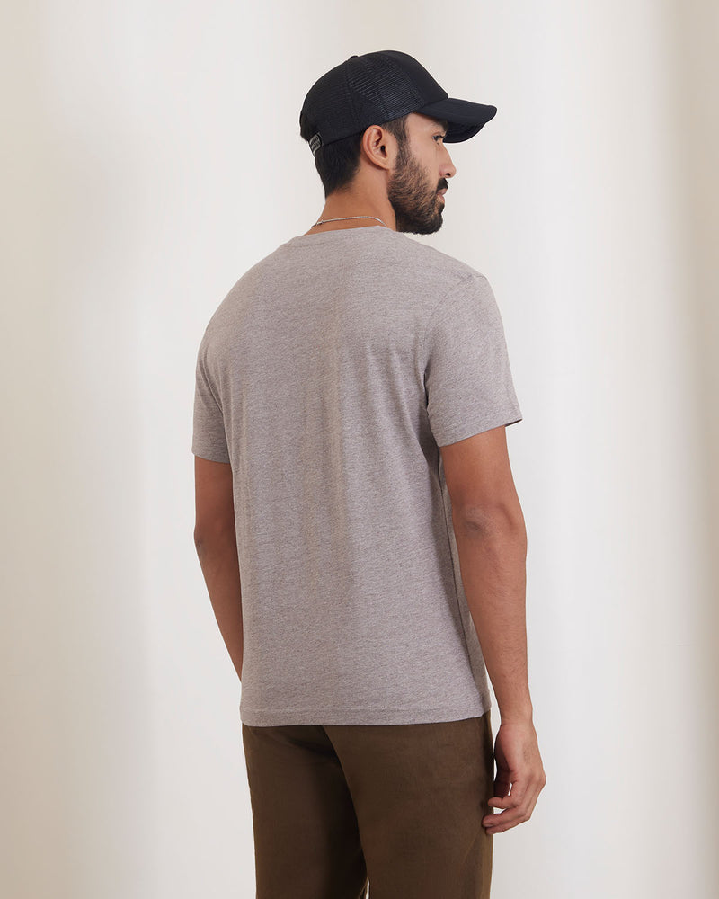 Luxe Glider T-Shirt - Light Brown