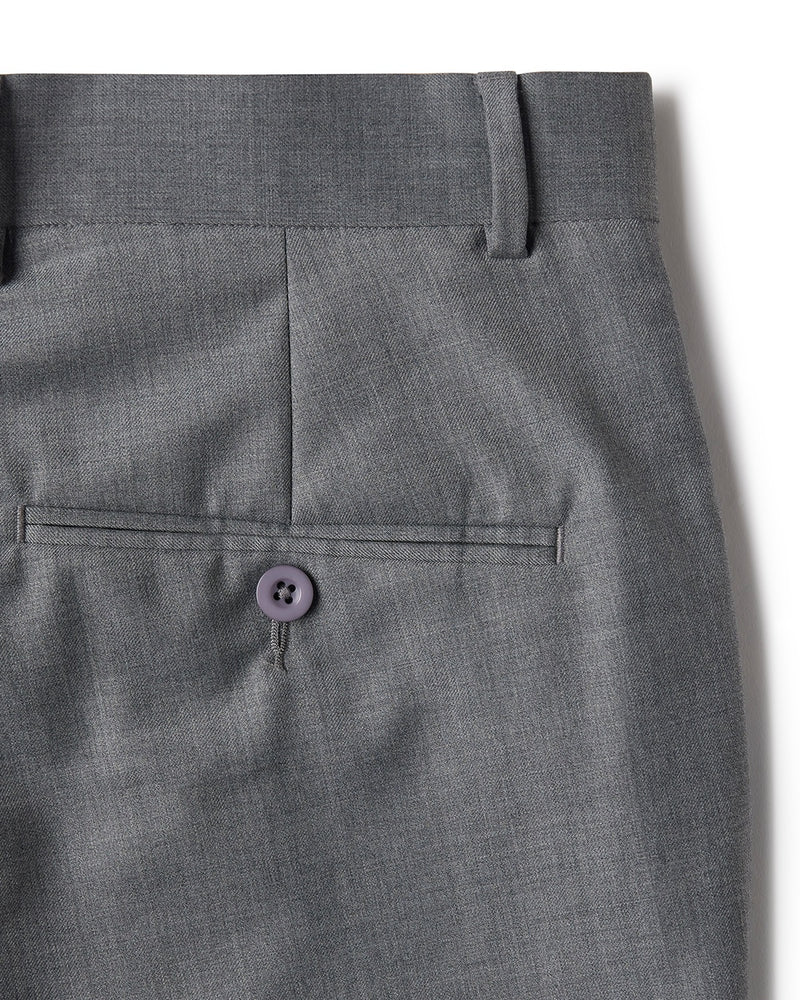 Cresta Blended Wool Dress Pants - Grey