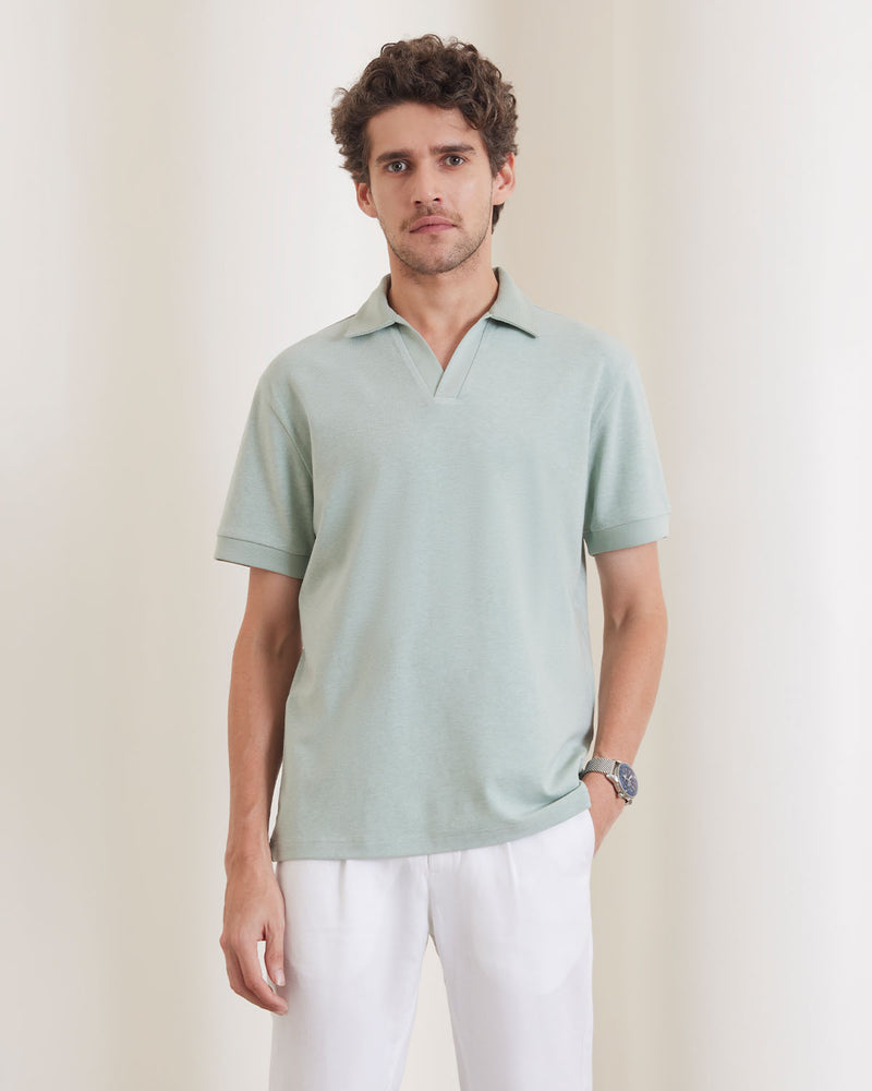 Signature Johnny Polo T-Shirt - Light Green