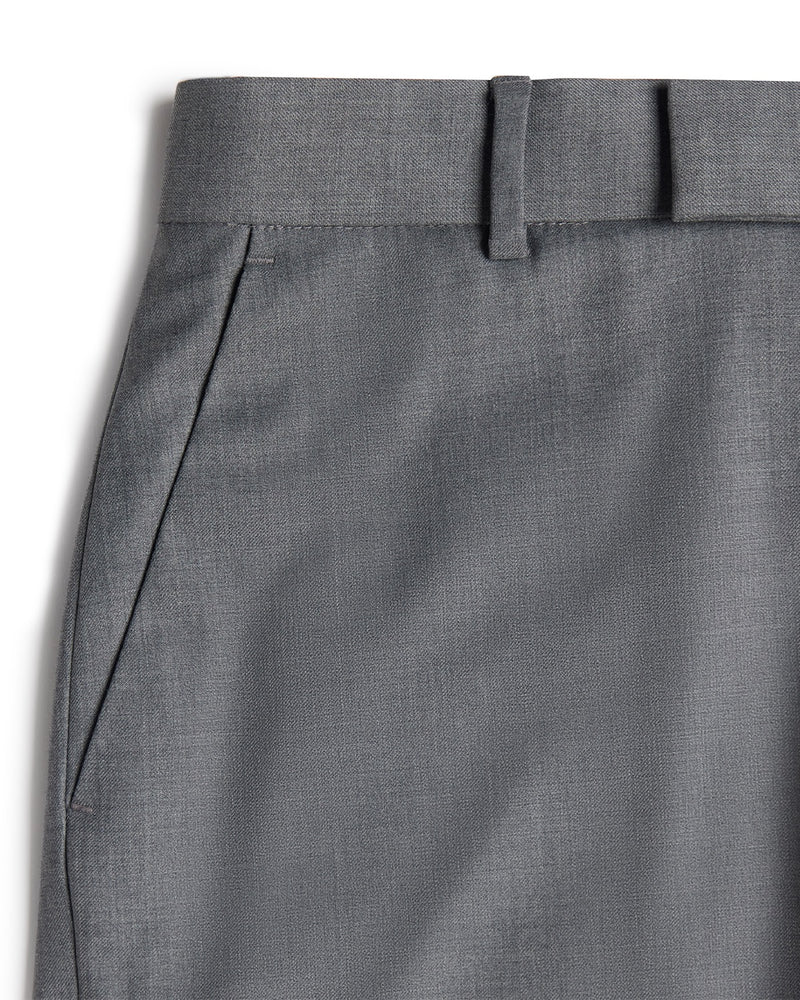 Cresta Blended Wool Dress Pants - Grey