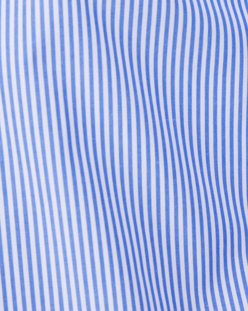 Dark Blue Bengal Striped Shirt